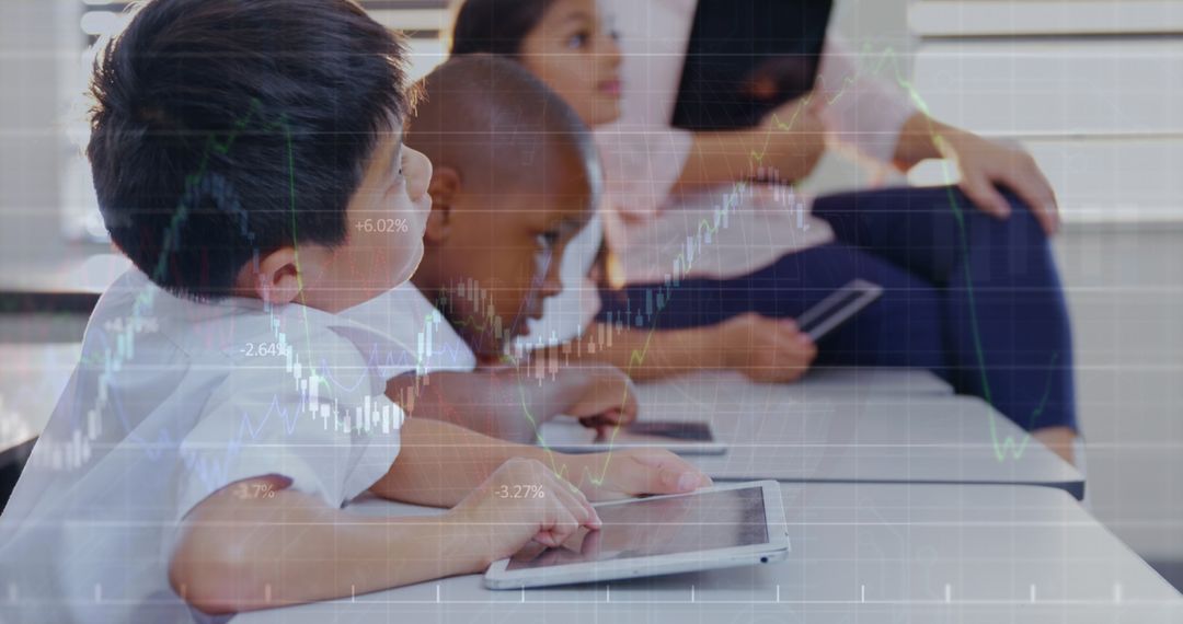 Digital Learning with Technology and Diverse Students in Classroom