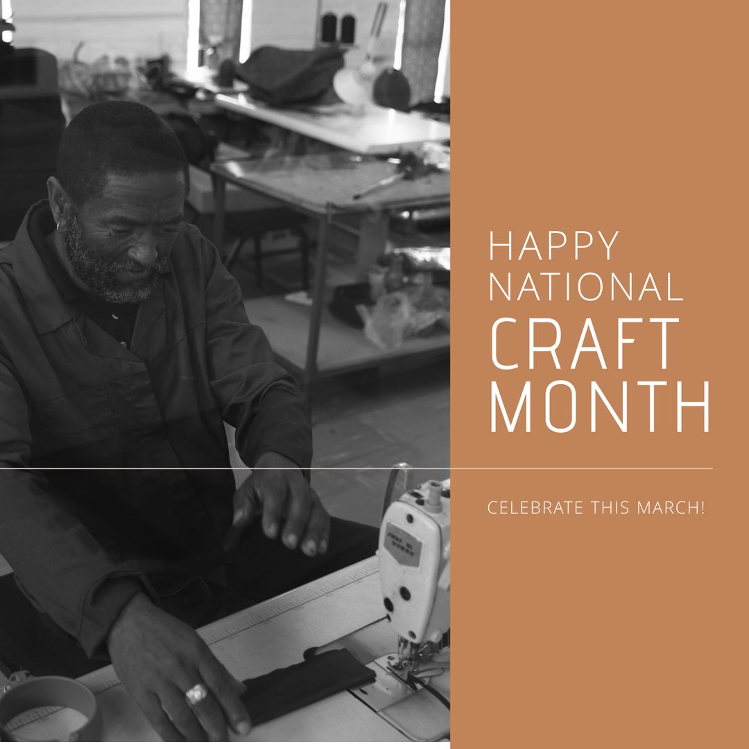 Skilled Artisan Engaging in Craft during National Craft Month