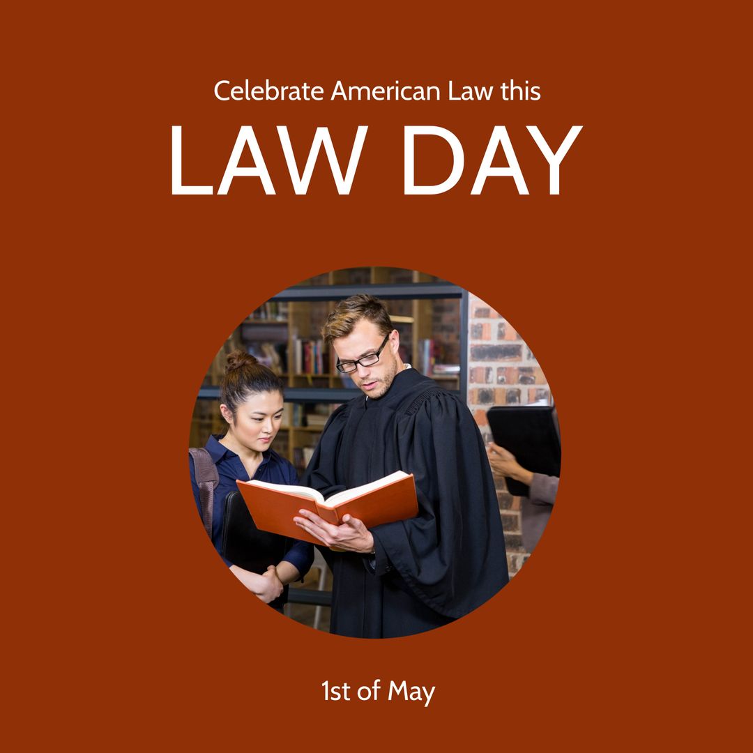 Law Day Celebration with Diverse Lawyers - Download Free Stock Templates Pikwizard.com