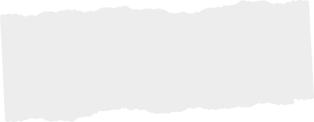 Transparent Torn Paper Strip with Jagged Edges