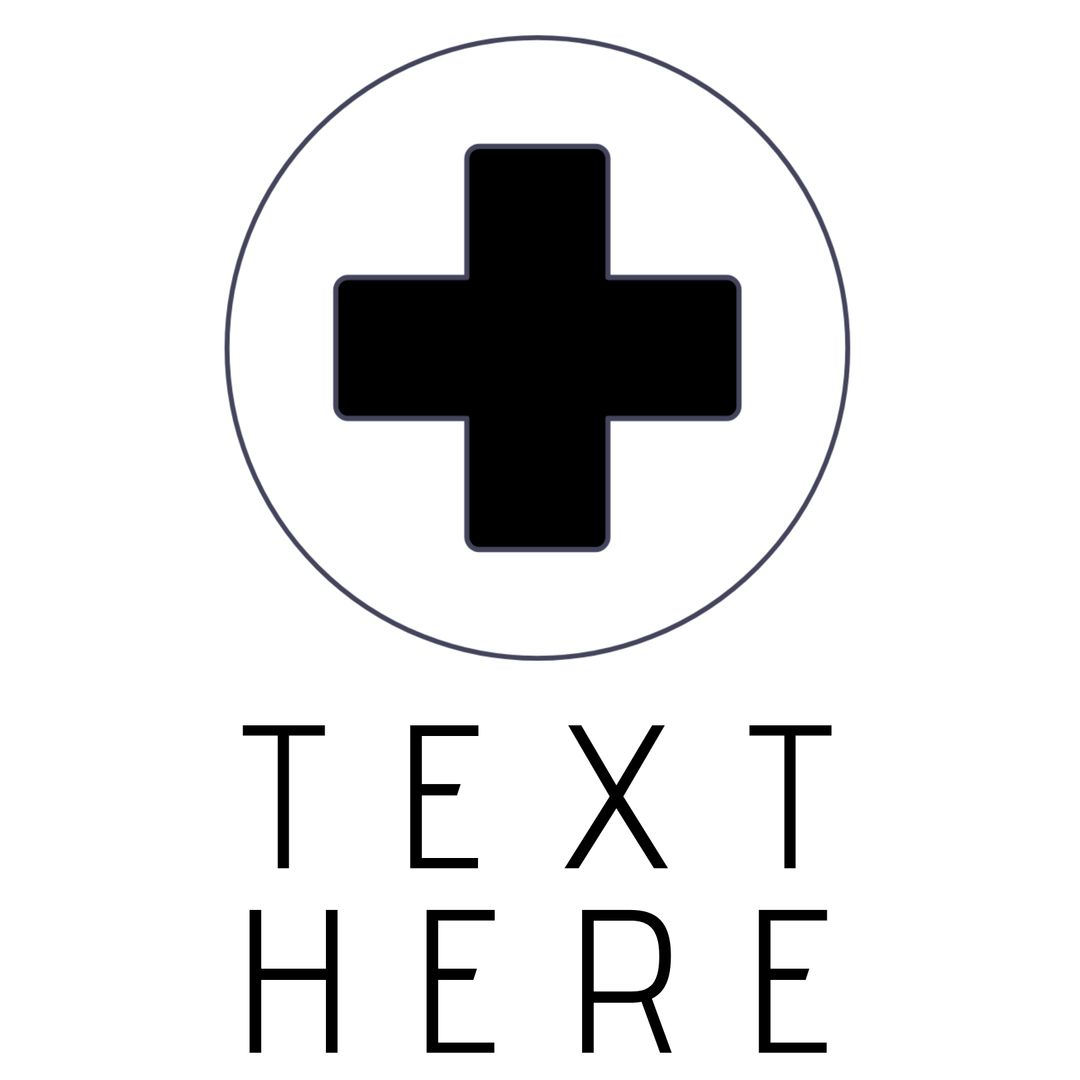 Medical Cross and Customizable Text Placeholder for Healthcare - Download Free Stock Templates Pikwizard.com