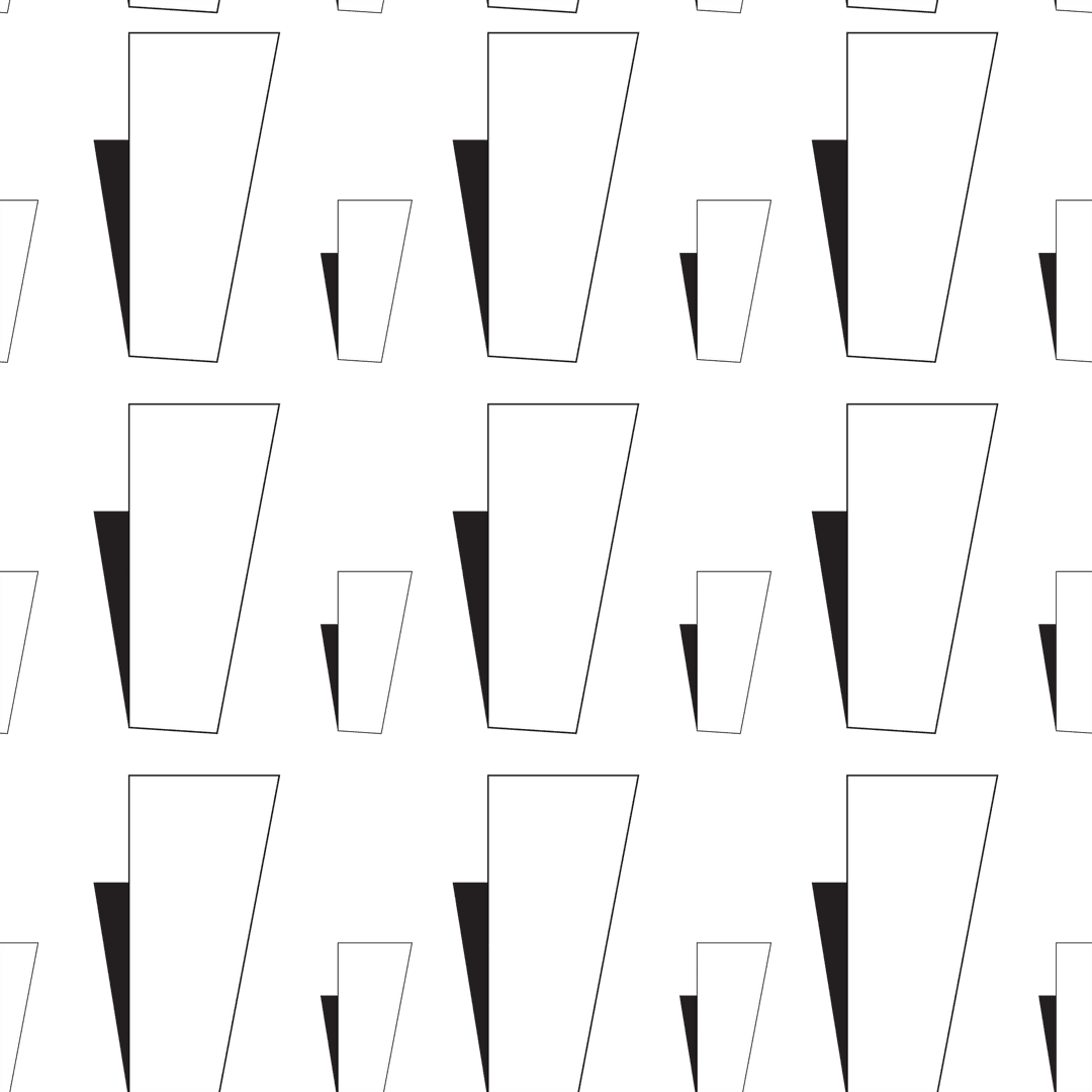 Dynamic White Shapes with Shadows on Transparent Background