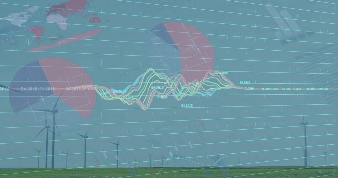 Renewable Energy Analysis with Wind Turbines and Data Overlay Science