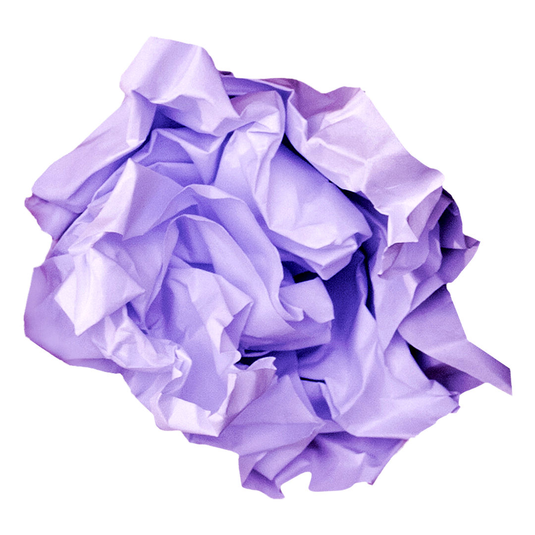 Purple Crumpled Abstract Shape on Transparent Background - Download Free Stock Images Pikwizard.com