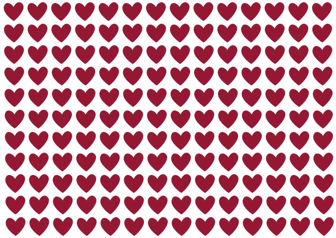 red heart pattern on transparent background vector design - Download Free Stock Images Pikwizard.com
