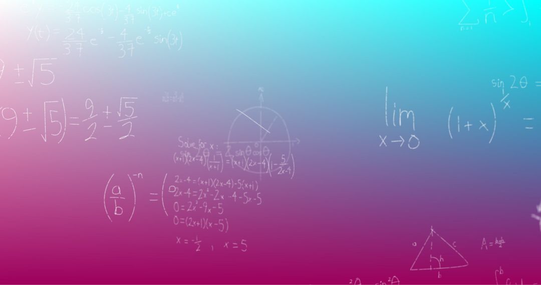 Mathematical Formulae on Gradient Background for Learning Concepts