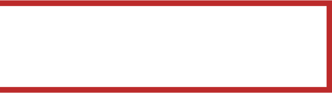 Red Rectangular Frame on Transparent Background
