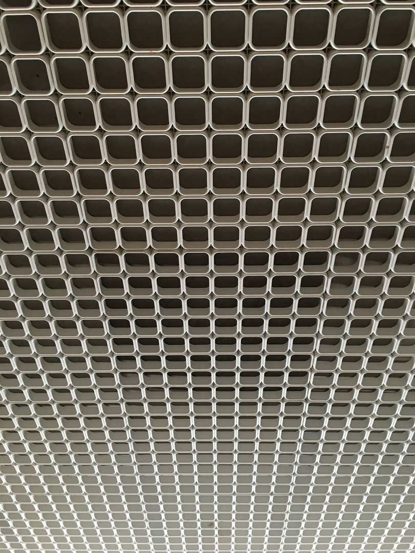 Geometric Pattern of Metal Grid Ceiling - Free Images, Stock Photos and Pictures on Pikwizard.com