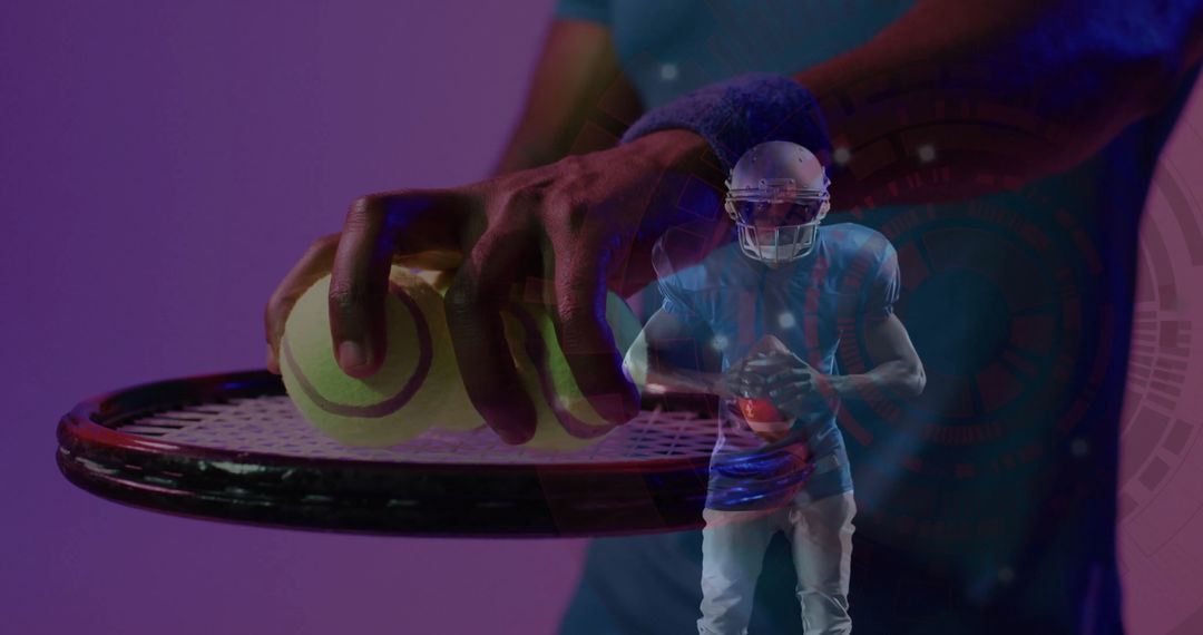 Dynamic Fusion of Sports in Modern Artistic Representation