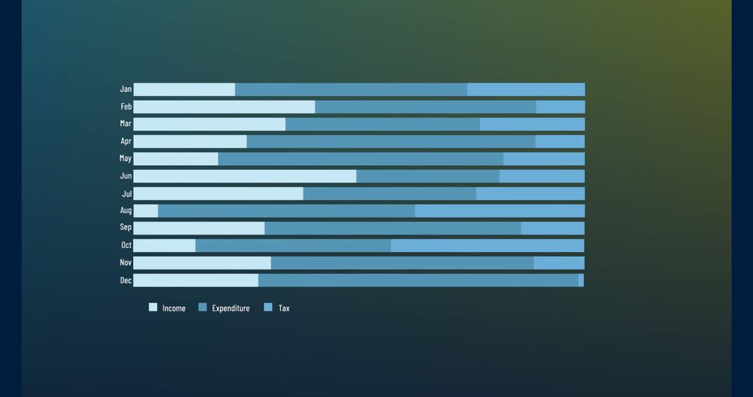 Monthly Income vs Expenditure Business Chart Analysis