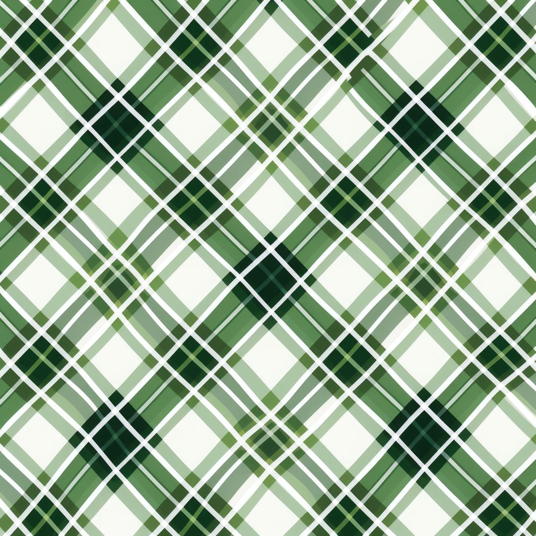 Green and White Tartan Textile Pattern Generated with AI Technology - Free Images, Stock Photos and Pictures on Pikwizard.com