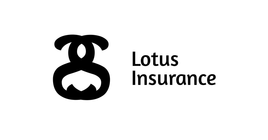 Lotus Insurance Logo Symbolizing Tranquility and Protection - Download Free Stock Templates Pikwizard.com