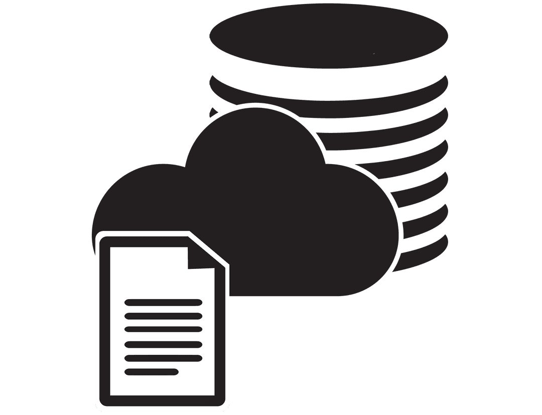 Transparent Data Exchange Concept with Cloud Document and Stack of Coins - Download Free Stock Images Pikwizard.com