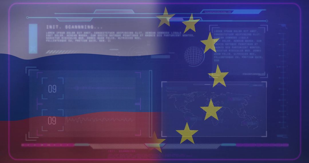 Futuristic Interface in Tech Conflicts: European Union and Russia