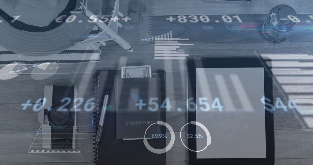 Digital Finance Visualization on International Business Travel