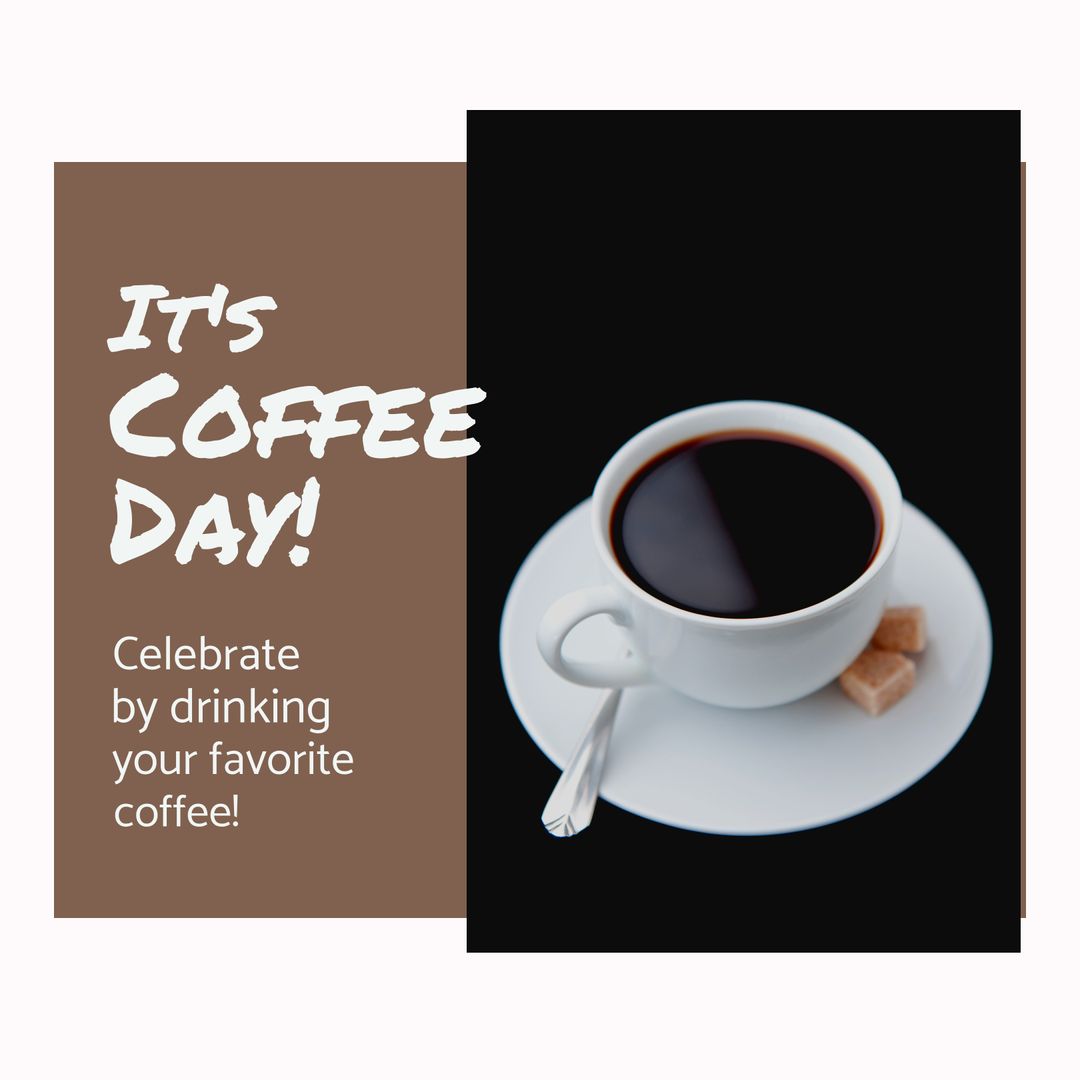 Celebrating Coffee Day with Morning Brew - Download Free Stock Templates Pikwizard.com