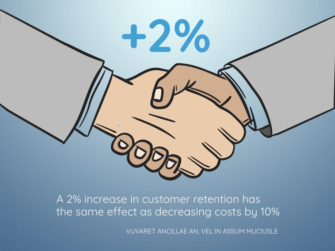 Strong Partnership Symbolizing Customer Retention
