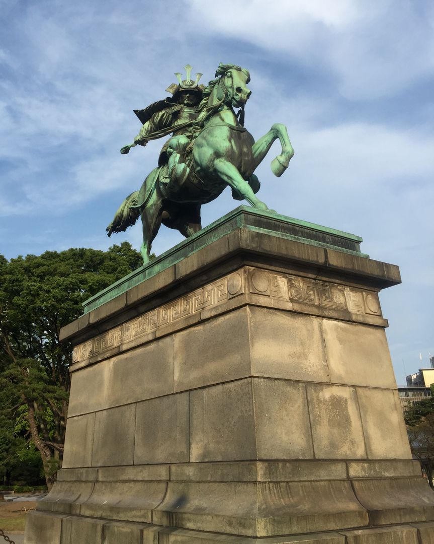 Historic Equestrian Statue against Clear Sky - Free Images, Stock Photos and Pictures on Pikwizard.com