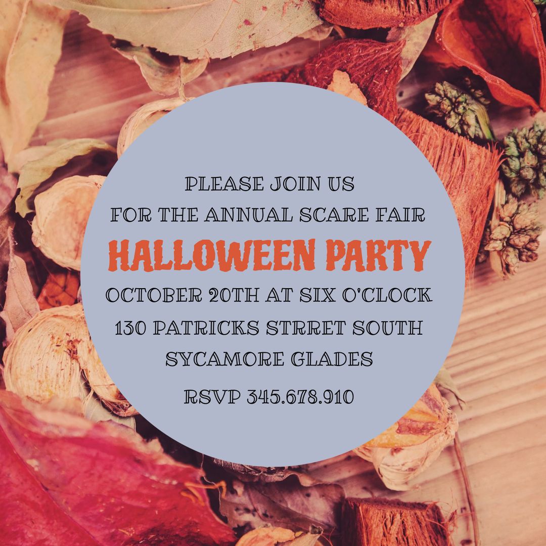 Seasonal Fall Harvest Tradition Texture Decor