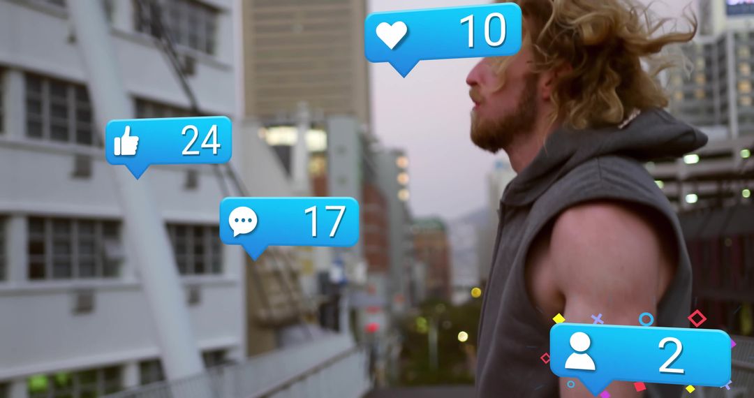 Urban Connectivity: Social Media Notifications in Motion