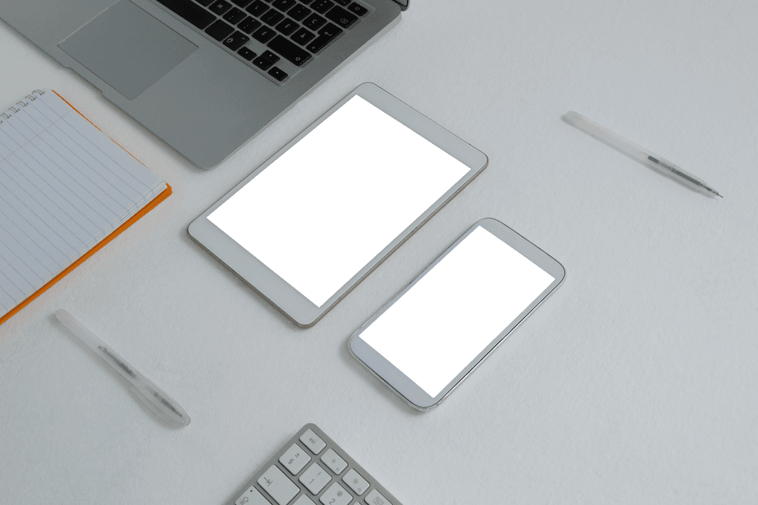 Transparent Technology Devices on Modern Workspace