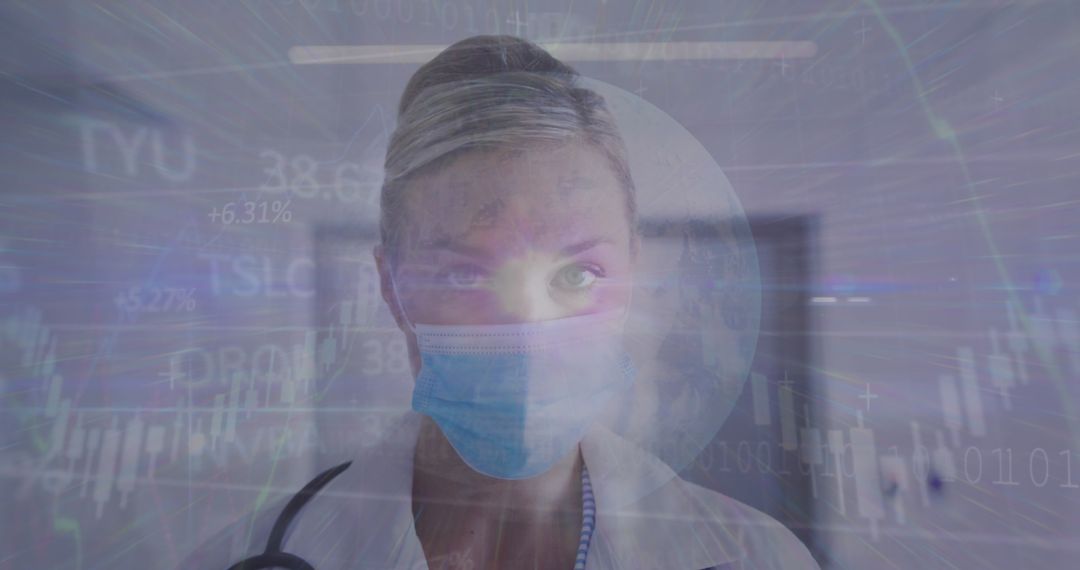 Healthcare Innovation and Data Integration Concept with Doctor