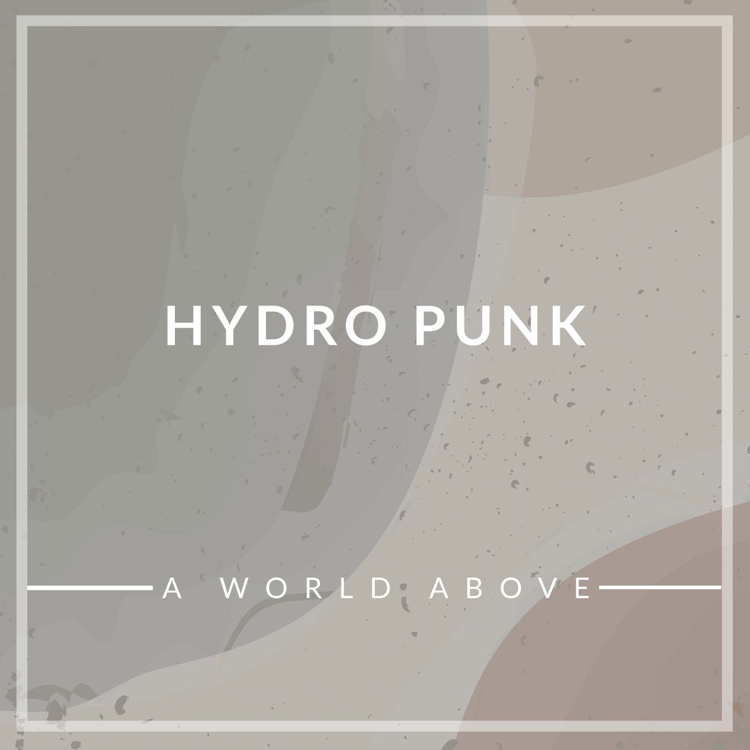 Hydro Punk CD Cover Abstract Design Concept