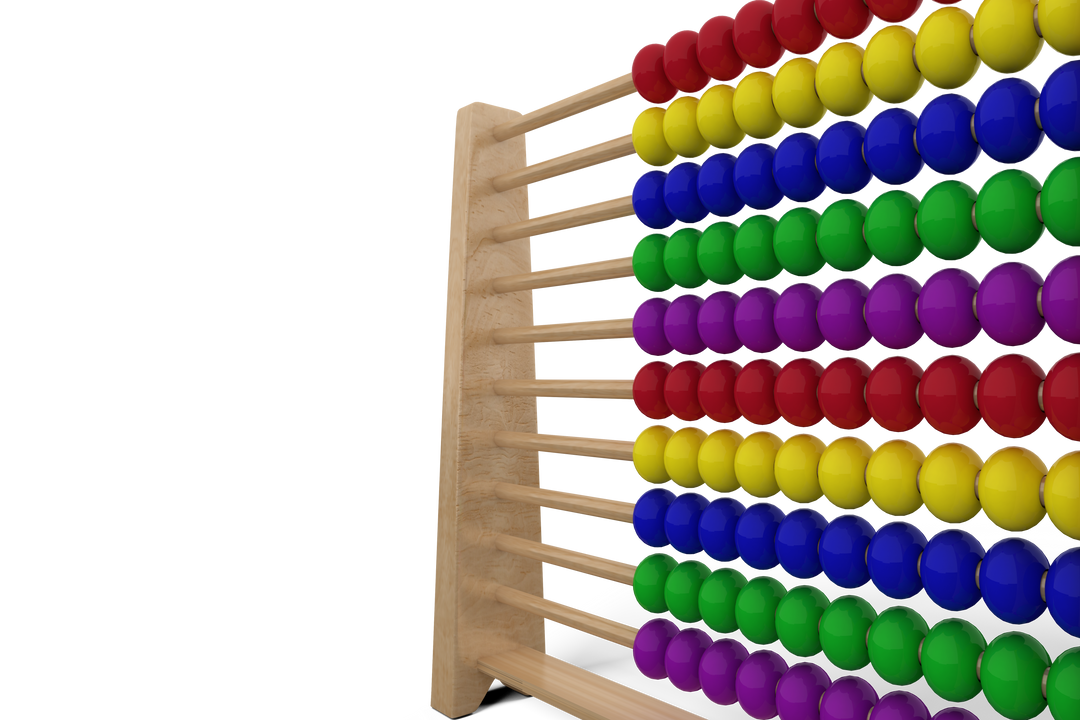 Colorful Toy Abacus With Transparent Background - Download Free Stock Images Pikwizard.com