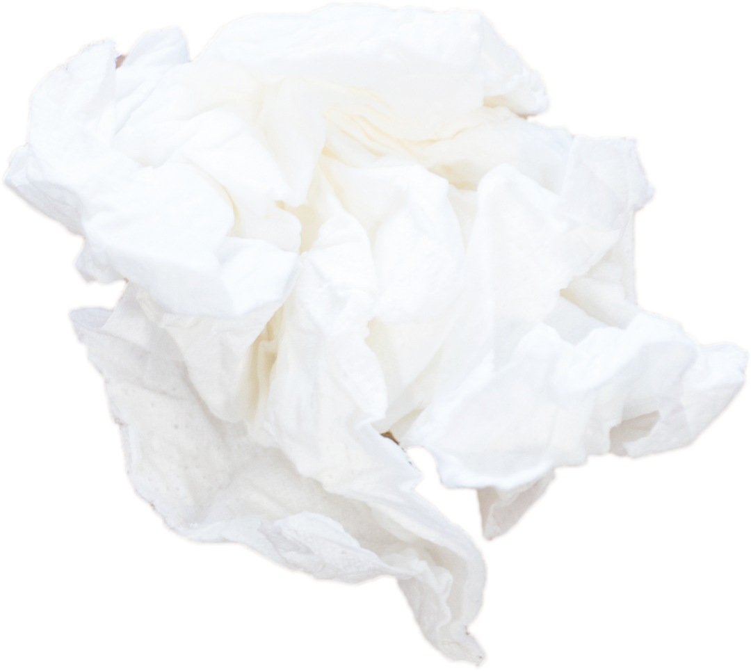 Crumpled White Paper against Transparent Background, Isolated Trash Image - Download Free Stock Images Pikwizard.com