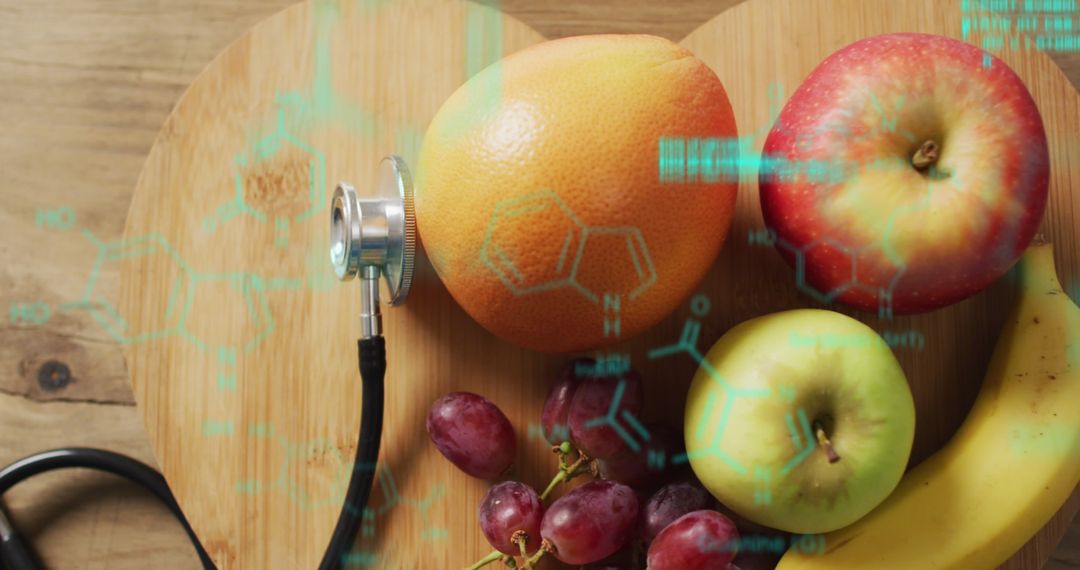 Fusion of Technology and Nutrition in Healthcare Concept