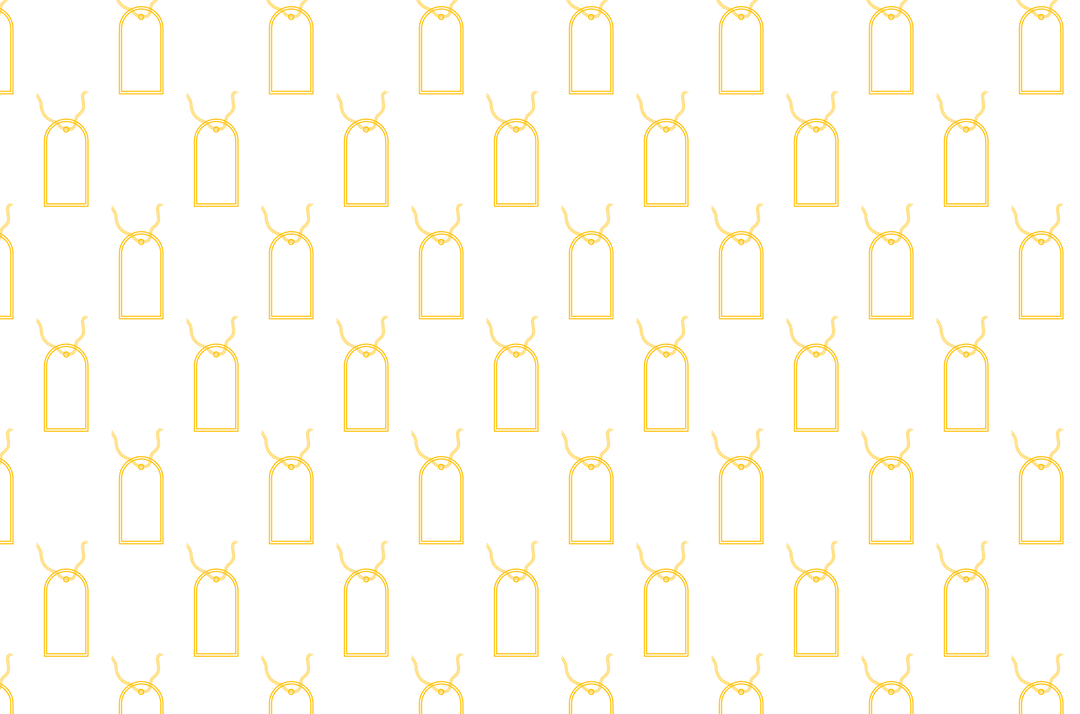 Yellow Tag Pattern on Transparent Background with Copy Space - Download Free Stock Images Pikwizard.com