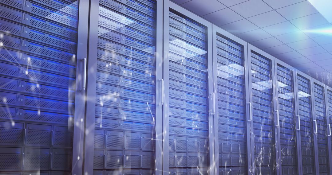 Futuristic Network Servers and Digital Connections