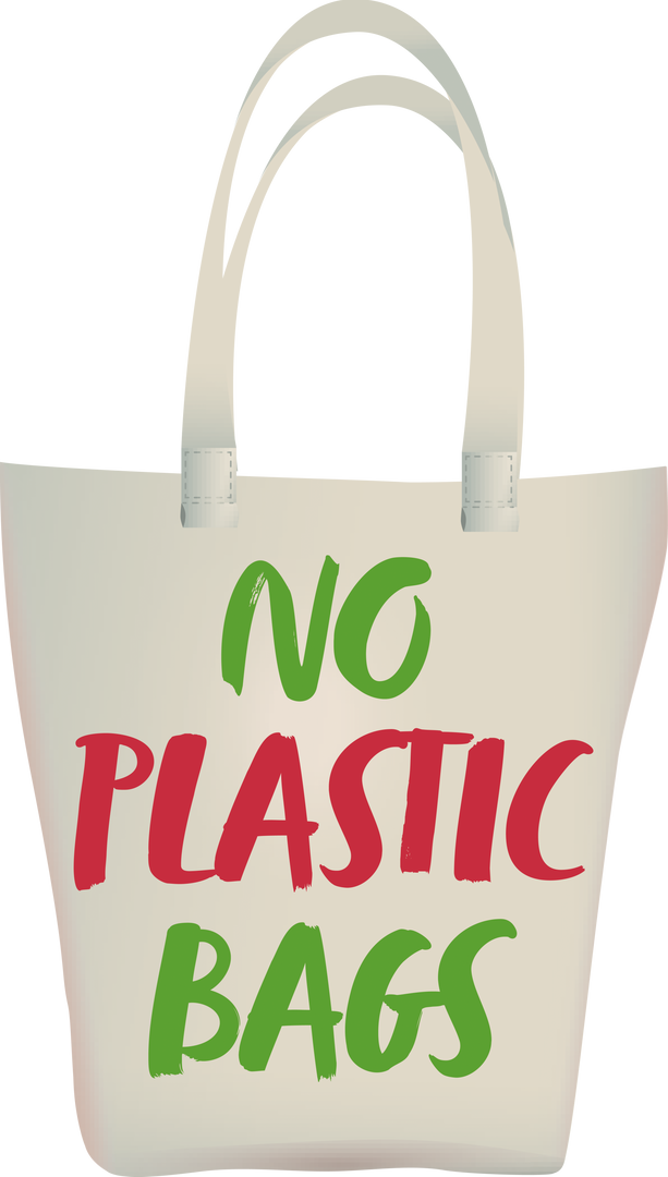 No Plastic Bags Illustration on Transparent Background - Download Free Stock Images Pikwizard.com