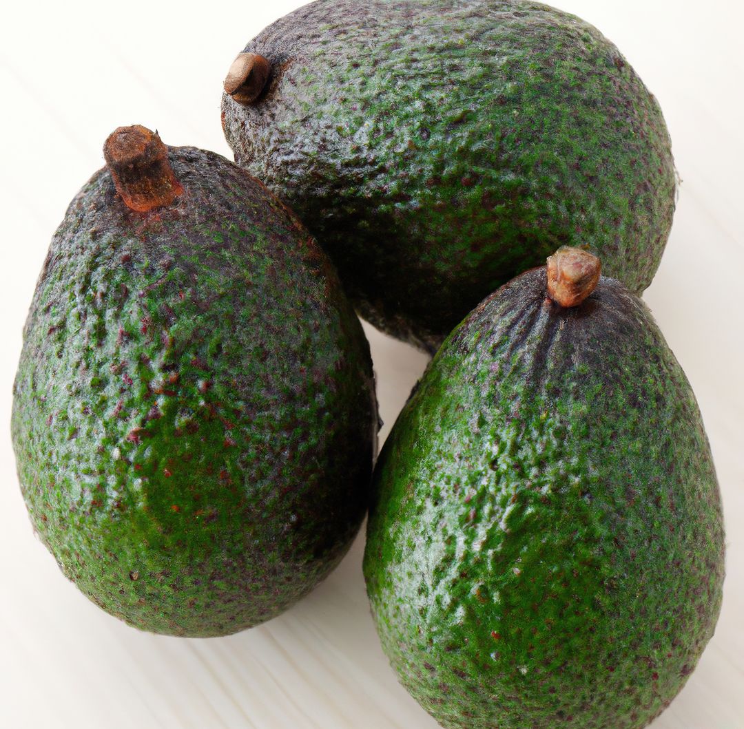 Close up of green avocados on white background created using generative ai technology - Free Images, Stock Photos and Pictures on Pikwizard.com