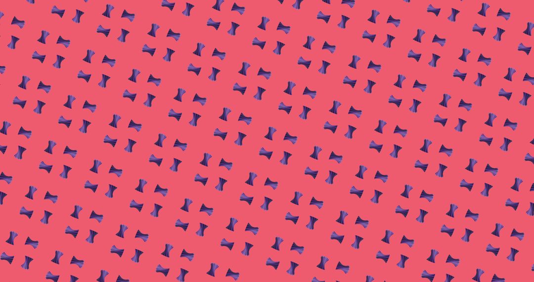 Abstract Purple Geometric Pattern on Pink Background