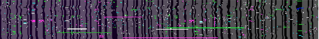 Translucent Digital Glitch Streaming Canvas Background