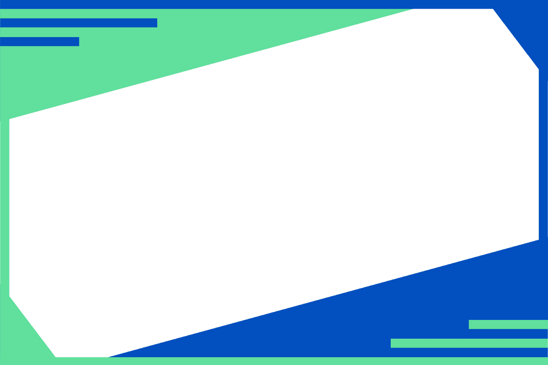 Abstract Geometric Frame with Transparent Background