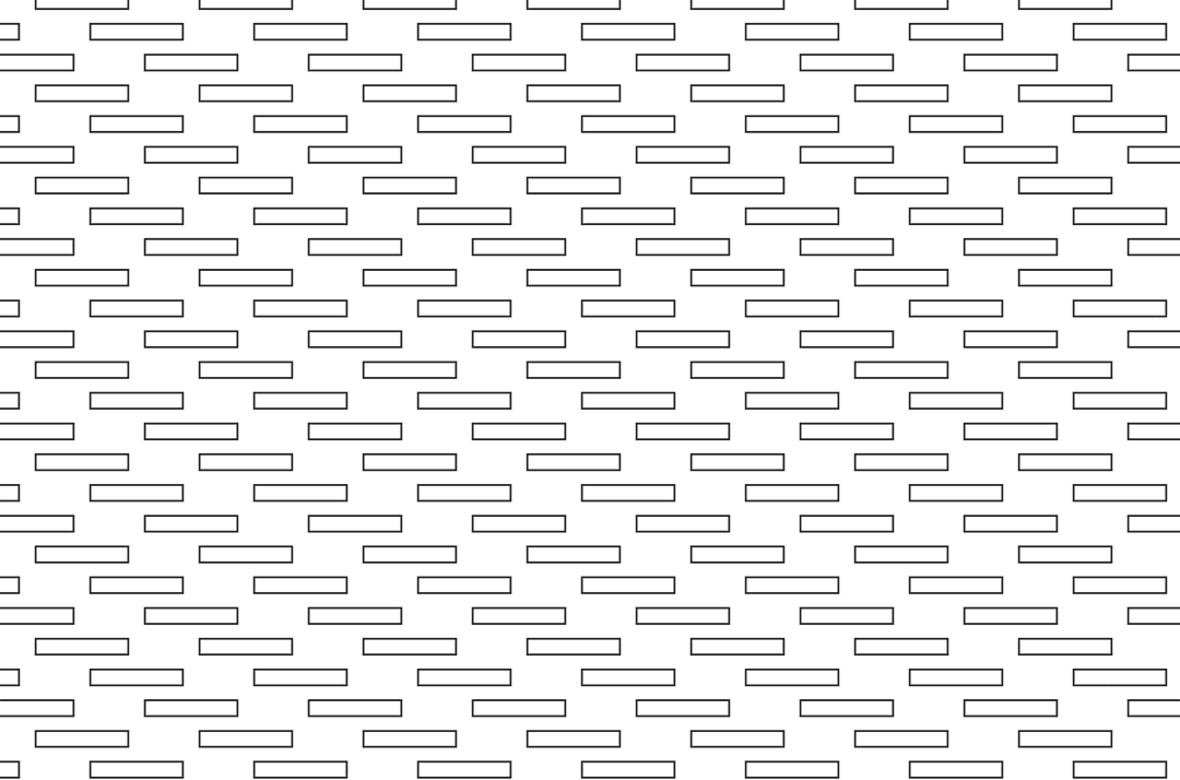 Seamless Black Geometric Shapes Pattern on Transparent Background