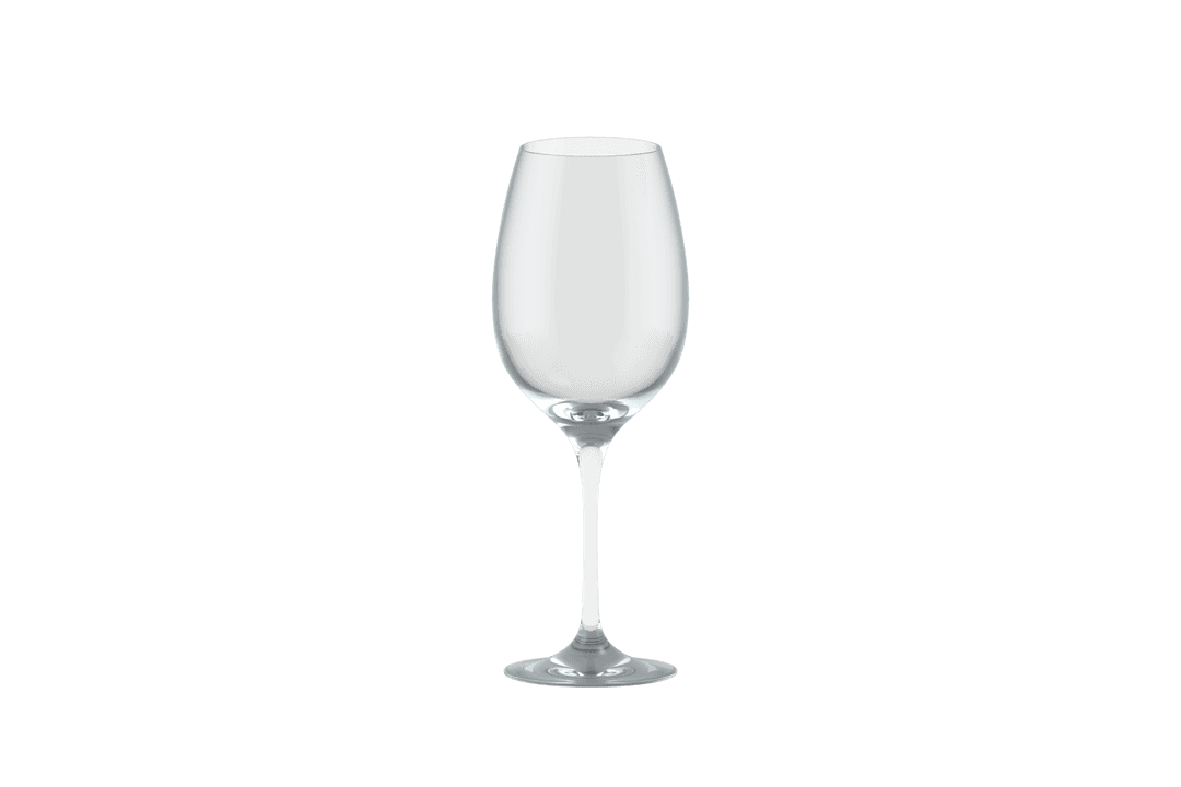 Elegant Transparent Wine Glass for Party Setting and Celebration Themes