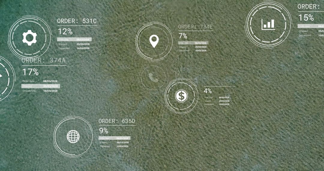 Global Network Data Processing Over Ocean