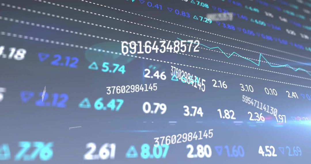 Digital Concept of Advanced Data Visualizations in Technology