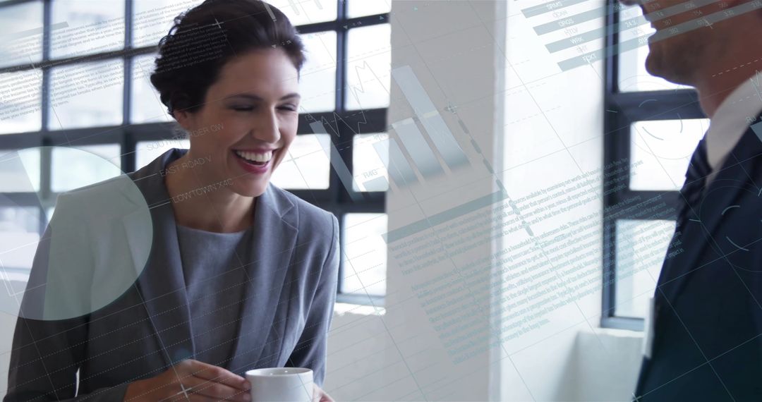 Diverse Professionals Engaged in Dynamic Business Discussion