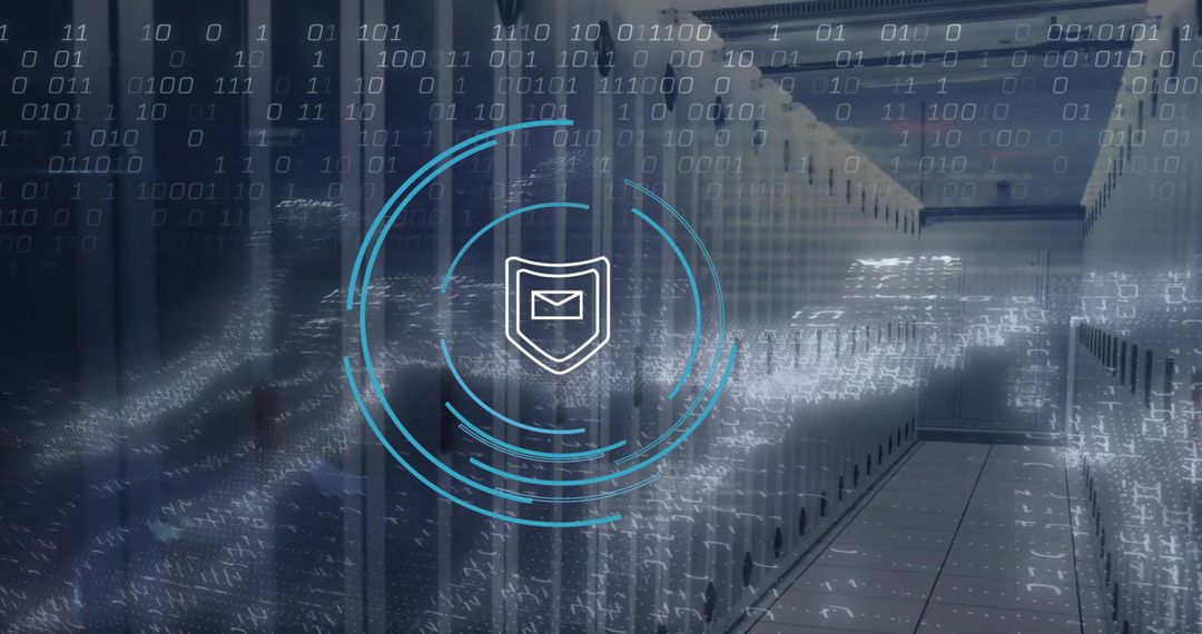 Digital Mail Security and Data Protection in Modern Server Room