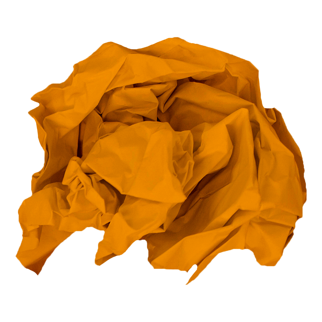 Crumpled Yellow Paper on Transparent Background - Download Free Stock Images Pikwizard.com