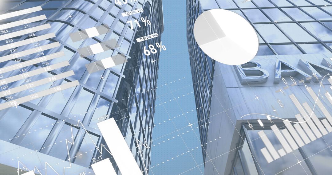 Data Analytics and Business Growth Concept in Urban Environment