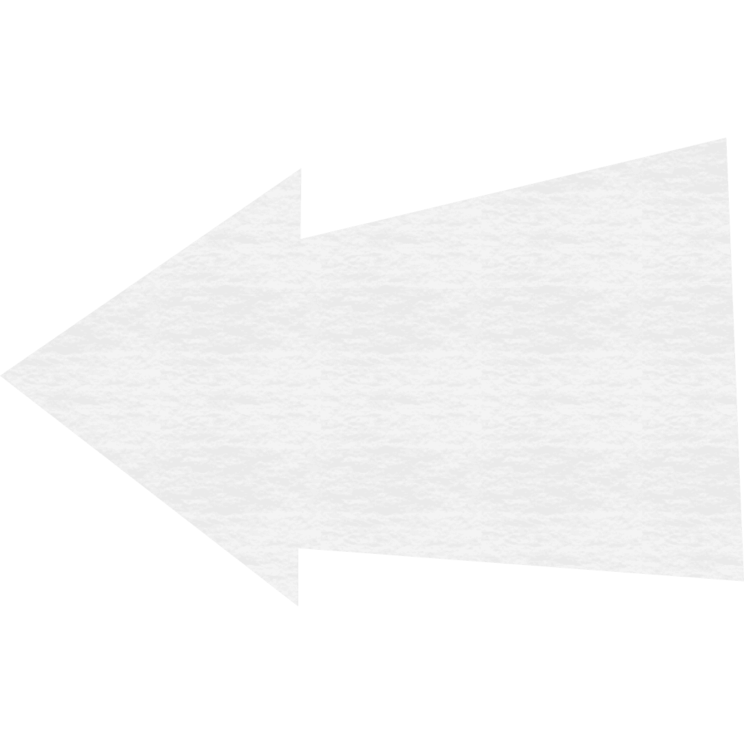 White Arrow Illustration on Transparent Background, Direction and Icon Concept