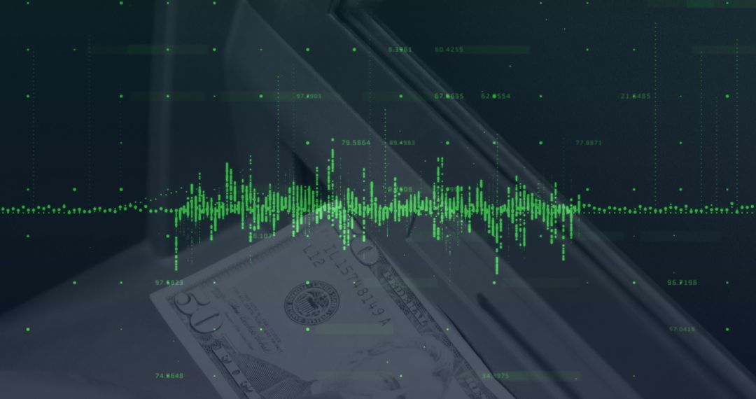 Financial Data Overlay on Banknote for Business Analytics