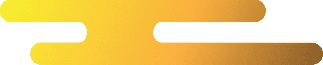 Abstract Yellow Vector Shapes on Transparent Background