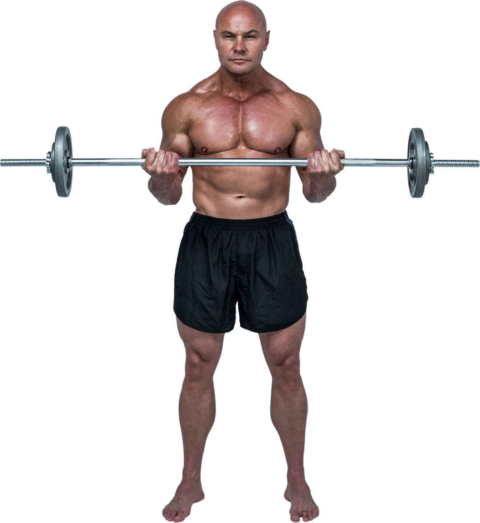 Transparent Muscle Man Lifting Heavy Barbell with Determination - Download Free Stock Images Pikwizard.com