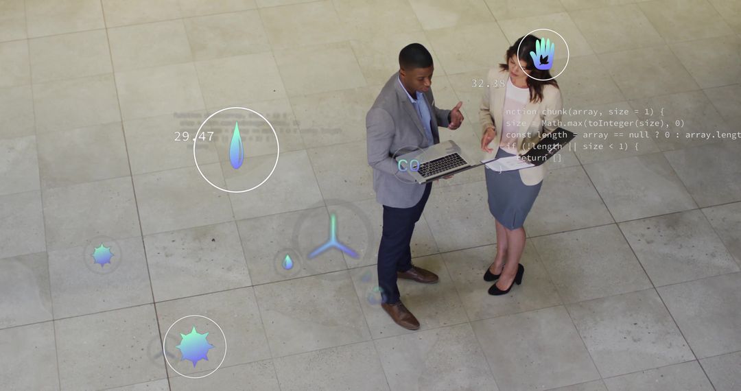 Digital Collaboration Between Professionals in Office Space